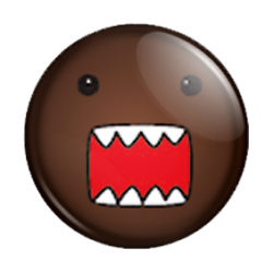 Domo Kun - Button (Blind)