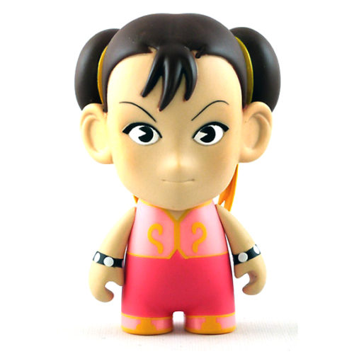 Kidrobot Street Fighter Series 1 - Chun-Li (pink)