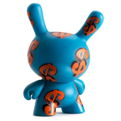 Dunny Warhol Series 1 - Dollar_blau