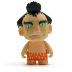 Kidrobot Street Fighter Series 2 - E. Honda (neon)