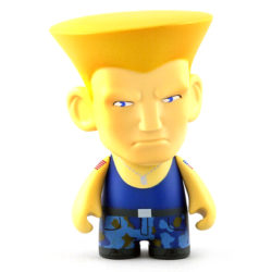 Kidrobot Street Fighter Series 1 - Guile (blue)