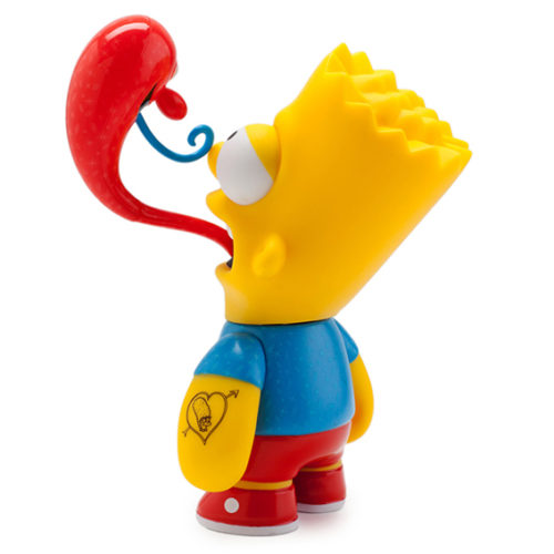Kidrobot The Simpsons - Bart (by Kenny Scharf) back
