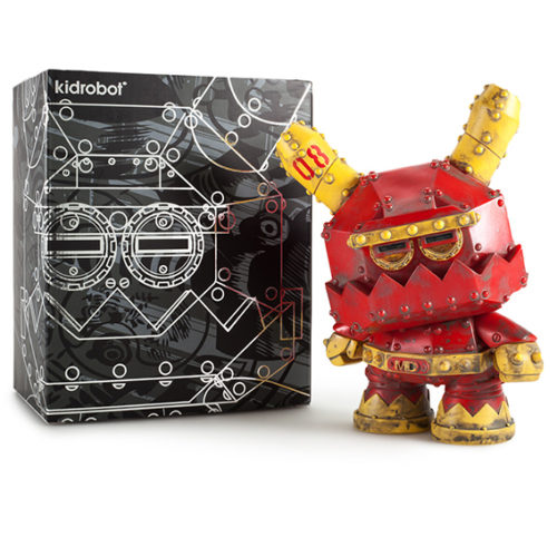 Mecha Dunny (Stealth Edition) by Frank Kozik BOX