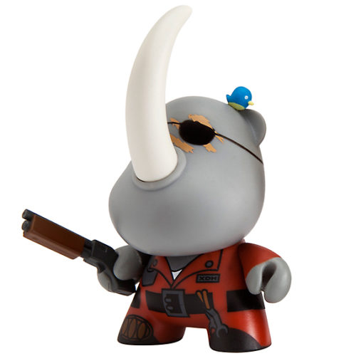 Dunny Post-Apocalypse - Xam Dam Hicks (rot)