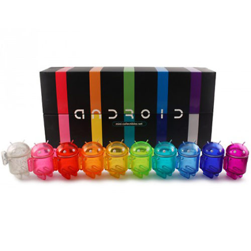 Android Rainbow 10er Set BOX