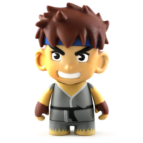 Kidrobot Street Fighter Series 1 - Ryu (grey)