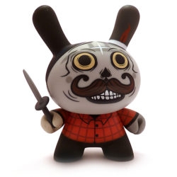 Kidrobot-Dunny-Azteca-Series-2-Saner-grey