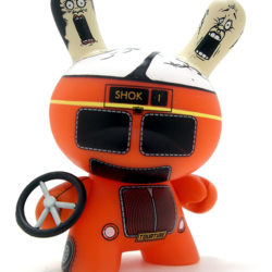 Kidrobot Dunny UK - Shok-1 CHASE