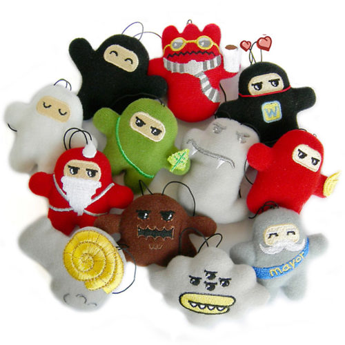 Shawnimals - Ninjatown Micro Plush Series 2 (Blind Box) Detail