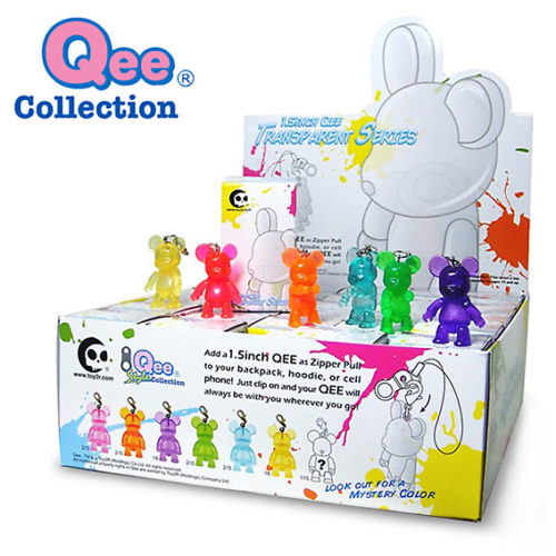 Micro Qee - Transparent Zipper Pulls Series (Blind Box) CASE