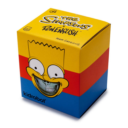 Kidrobot The Simpsons - Bart Grin (by Ron English) BOX