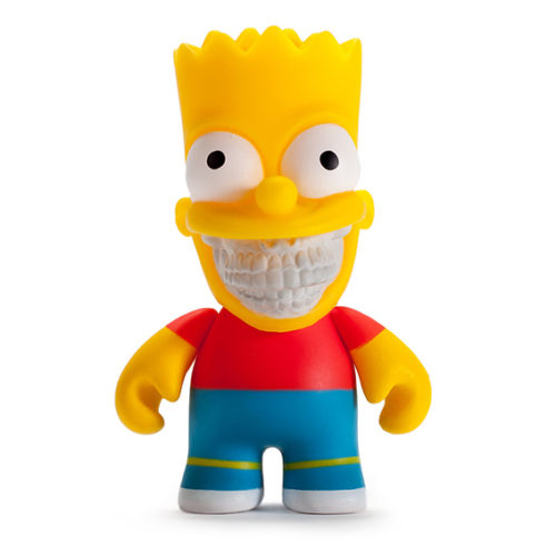 Kidrobot The Simpsons - Bart Grin (by Ron English) Front