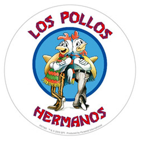 Breaking Bad - Los Pollos Hermanos (Vinyl Sticker)