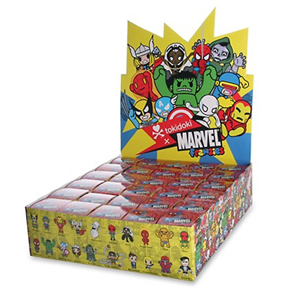 tokidoki Marvel frenzies series  case of 24 blind box 