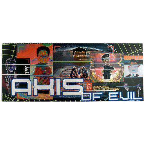 Super Rad Toys - Axis of Evil SET (reg.) by Plasticgod BOX