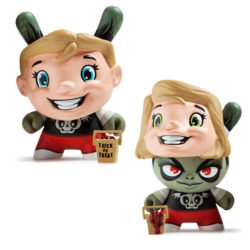 Kidrobot Dunny Odd Ones - Ghoulie Jill & Jack SET