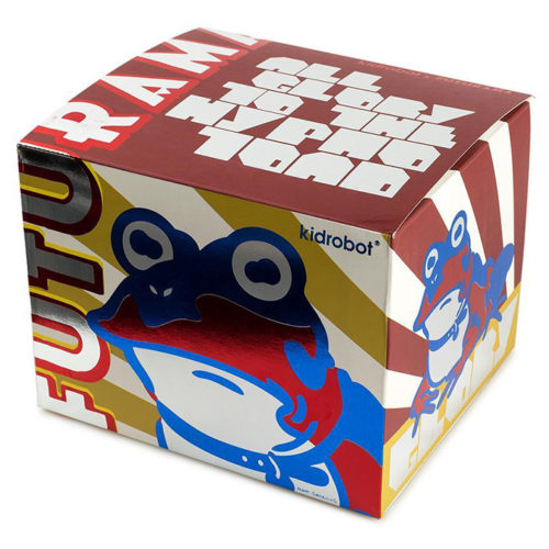 Kidrobot x Futurama - 6" All Hail Hypnotoad (metallic) BOX