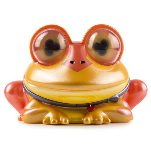 Kidrobot x Futurama - 6" All Hail Hypnotoad (metallic) Front
