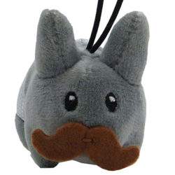 KR x Kozik: Cute & Crazy - Mini Plush Labbits (grau)