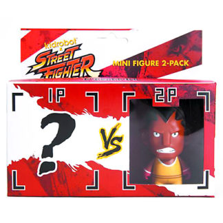 Kidrobot Street Fighter 2-pack - Balrog vs. ?? BOX