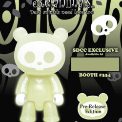 Micro Qee: Skelanimals - ChungKee Original GID