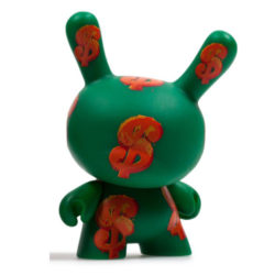Kidrobot Dunny Warhol Series - Dollar Signs (green)