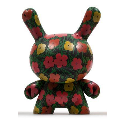 Kidrobot Dunny Warhol Series - Flower Pattern