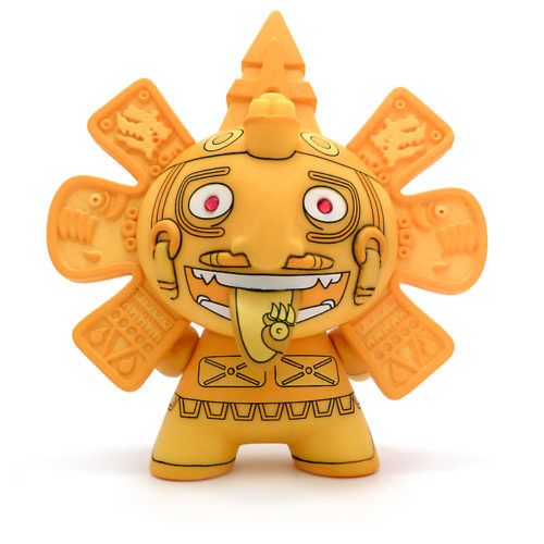 Dunny Azteca S2 - The Beast Brothers (gold) CHASE