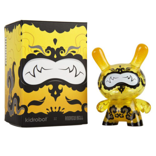 Kidrobot Lemon Drop Dunny by Andrew Bell BOX