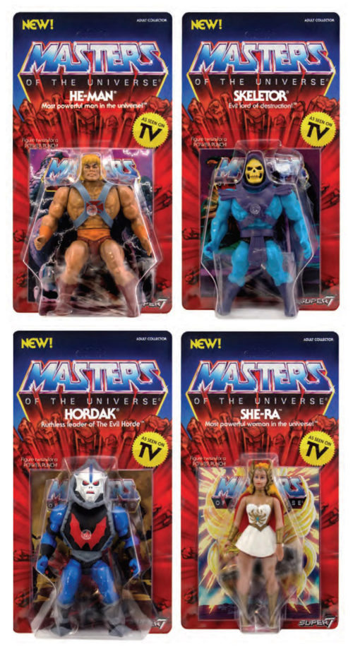 Super 7: Masters of the Universe (Vintage Collection) - 4er Set