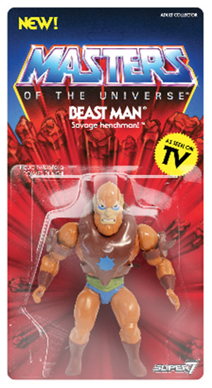 Super 7: Masters of the Universe (Vintage Collection) - Beast Man BOX