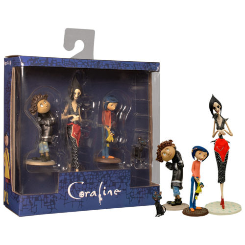 NECA: Coraline (4er Set) BOX
