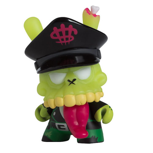 Kidrobot Dunny 2011 - MAD Zombie Biker CHASE