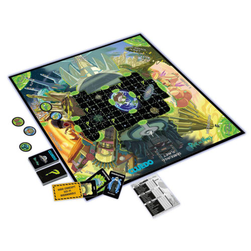 Rick & Morty - Cluedo: Back in Blackout (Brettspiel) Spielbrett