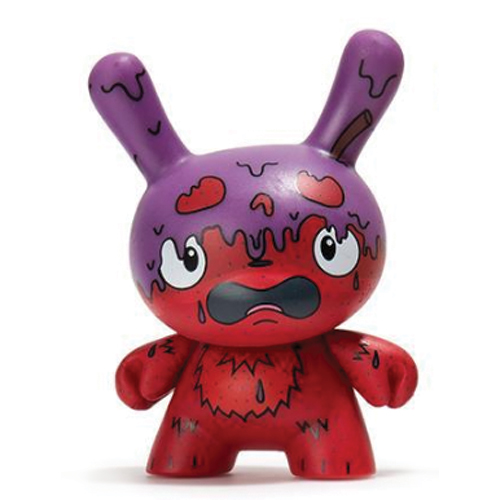 Dunny Scared Silly - G.M.D. (purple)