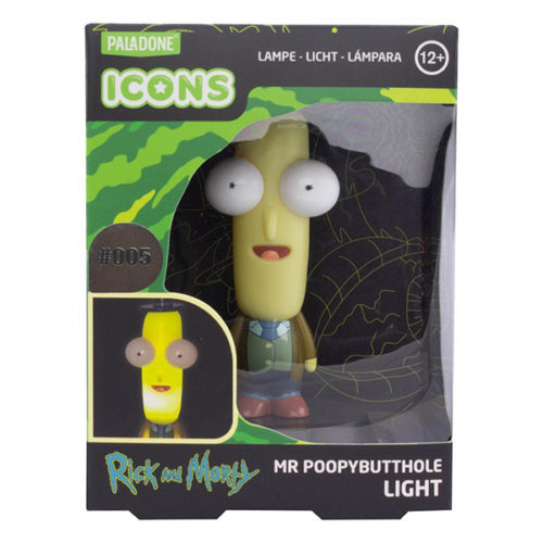 Rick & Morty 3D Icon Lampe - Mr. Kakapopoloch - superchan.de
