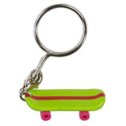 Kidrobot-The-Simpsons-25th-Anniversary-Series-KEYCHAINS-Skateboard