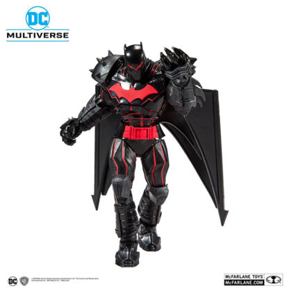 McFarlane Toys x DC Comics: Batman & Robin - Batman (Hellbat Suit) Actionfigur Pose