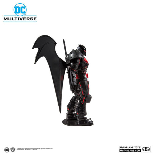 McFarlane Toys x DC Comics: Batman & Robin - Batman (Hellbat Suit) Actionfigur Seite