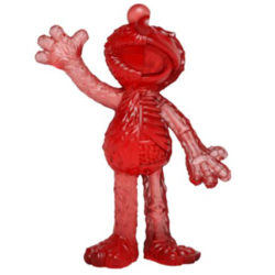 Freeny's Hidden Dissectibles: Sesame Street - Elmo (clear) Hidden