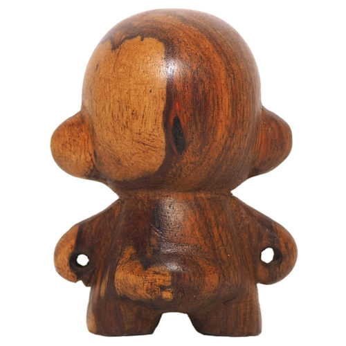 Wooden Toys: Moonie #3 (Unikat) Back