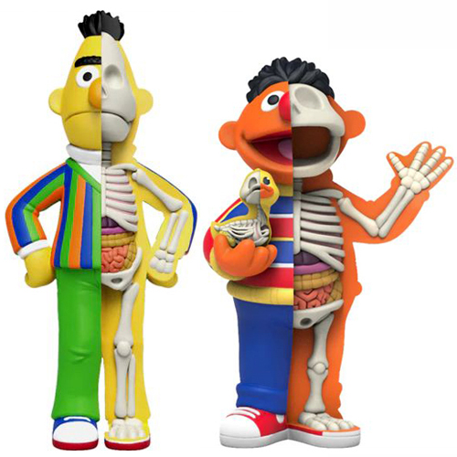 Freeny's Hidden Dissectibles: Sesame Street - Ernie & Bert SET