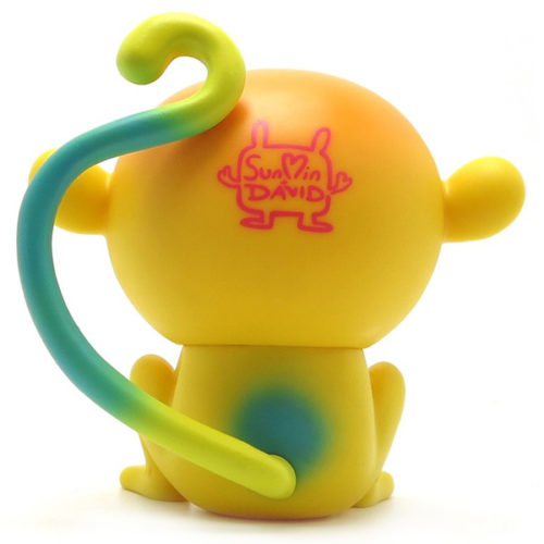 Toy2R x David Horvath & Sun Min Kim - Little Yoya Monster (gelb) back