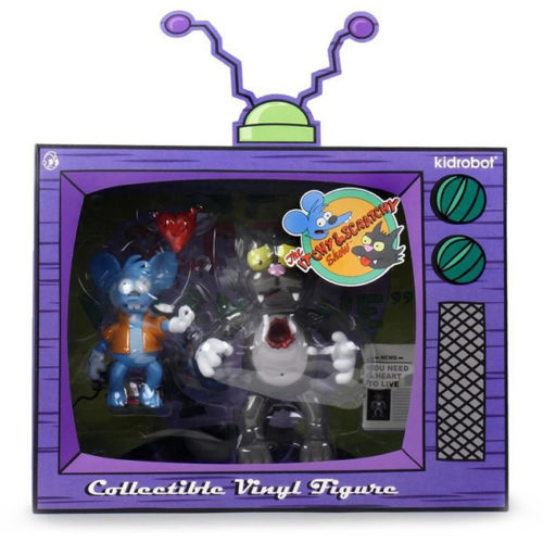 Kidrobot x The Simpsons - Itchy and Scratchy: My bloody Valentine SET BOX
