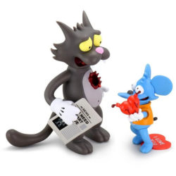 Kidrobot x The Simpsons - Itchy and Scratchy: My bloody Valentine SET Details 2