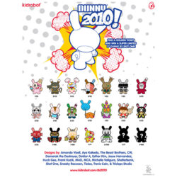Kidrobot Dunny Series 2010 Case Poster