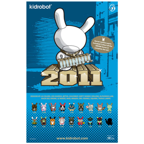 Kidrobot Dunny Series 2011 Poster