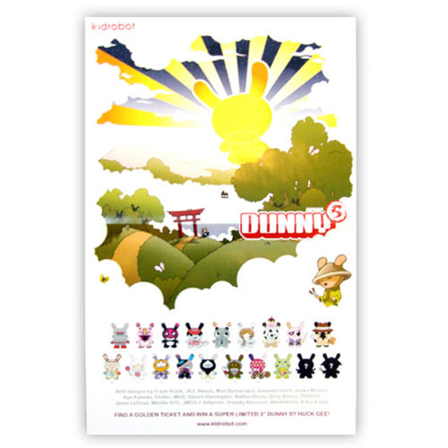 Kidrobot Dunny Series 5 Poster