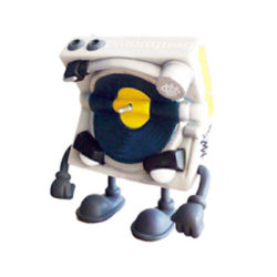 Kidrobot x MAD: Bent World Beats - Mr. Spins (Tour Version) CHASE