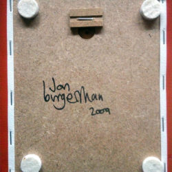 Jon Burgerman - Mini Canvas: Buggles back